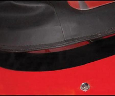 Corvette Deck Lid Protector, Hardtop, Black, 1956-1962