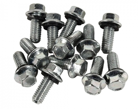 Corvette Gas Neck to Tank Screws, 12 Piece Set, 1975-1977