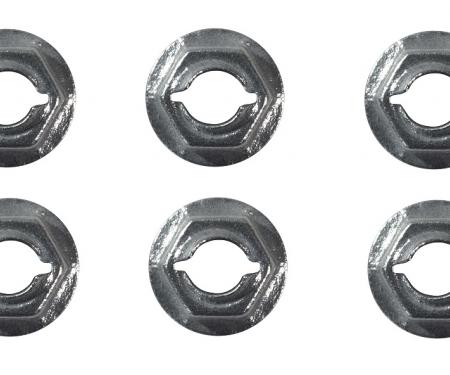 Corvette Emblem Nut Set, Front, 1957-1974