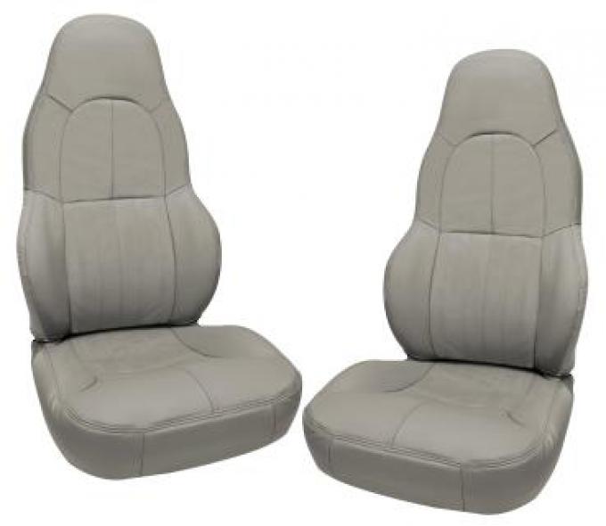 Corvette America 1997-2004 Chevrolet Corvette Leather Seat Covers Standard