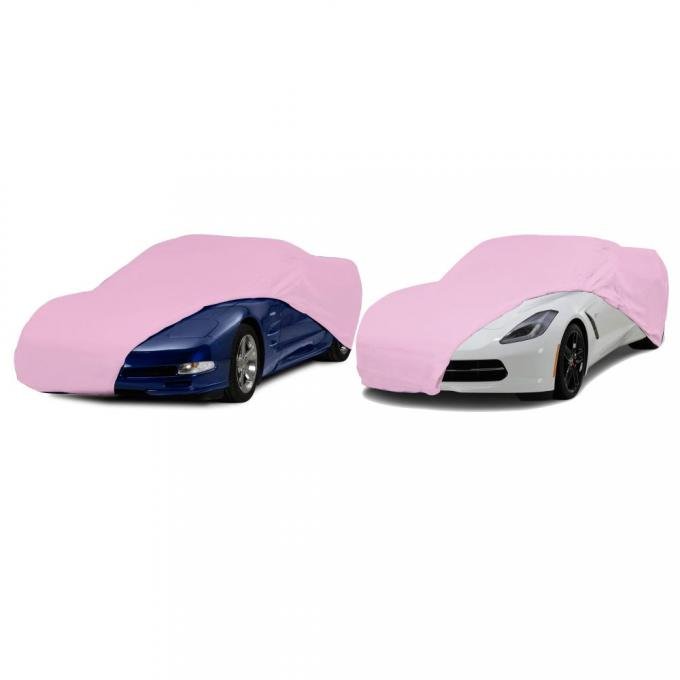 Corvette Semi-Custom Universal Pink Indoor Car Cover, 1953-2017