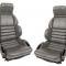CA 1989-1990 Chevrolet Corvette Leather Seat Covers Sport