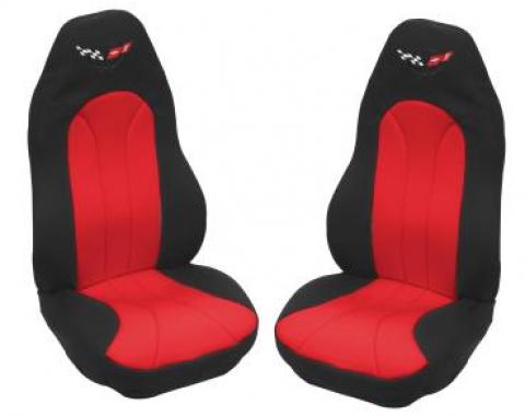 Corvette Seat Covers, Neoprene, 1997-2004