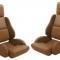 CA 1984-1988 Chevrolet Corvette Leather Like Seat Covers Standard