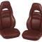 Corvette America 1997-2004 Chevrolet Corvette Leather Seat Covers Sport