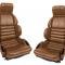 CA 1989-1990 Chevrolet Corvette Leather Seat Covers Sport