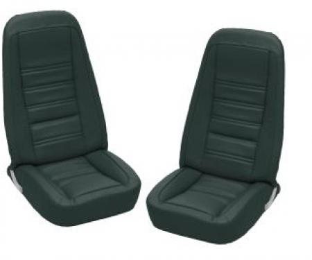 Corvette America 1976-1978 Chevrolet Corvette Leather Seat Covers Leather/Vinyl Original