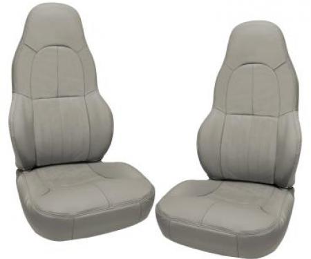 Corvette America 1997-2004 Chevrolet Corvette Leather Seat Covers Standard