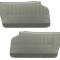 CA 1963-1964 Chevrolet Corvette Door Panels Coupe with Felt