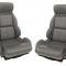 Corvette America 1989-1992 Chevrolet Corvette Mounted Leather Seat Covers Standard