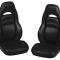 Corvette America 1997-2004 Chevrolet Corvette Leather Seat Covers Sport