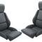 Corvette America 1984-1988 Chevrolet Corvette Leather Like Seat Covers Standard No Perforations