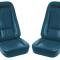 CA 1970-1971 Chevrolet Corvette Leather Seat Covers 100% Leather