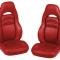 Corvette America 1997-2004 Chevrolet Corvette Leather Seat Covers Sport