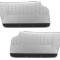CA 1963-1964 Chevrolet Corvette Door Panels Coupe with Felt