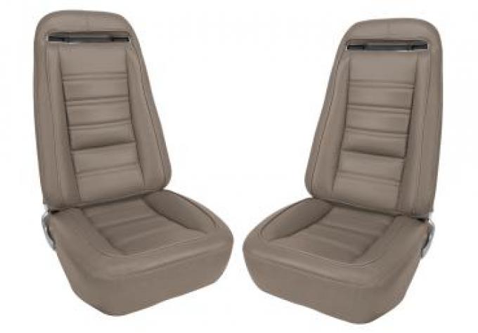 CA 1973-1974 Chevrolet Corvette Leather Seat Covers Leather/Vinyl Original
