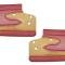 CA 1959 Chevrolet Corvette Door Panels Metal Support