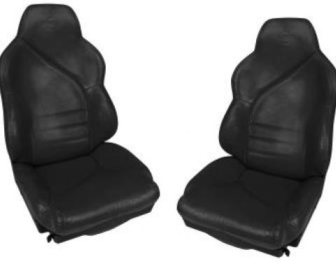 Corvette America 1994-1996 Chevrolet Corvette Leather Like Seat Covers Sport with Foam