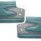 CA 1960-1961 Chevrolet Corvette Door Panels Metal Support