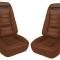 Corvette America 1973-1974 Chevrolet Corvette Leather Seat Covers Leather/Vinyl Original