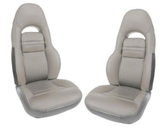 CA 1997-2004 Chevrolet Corvette Leather Like Seat Covers Sport