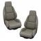 CA 1984-1988 Chevrolet Corvette Mounted Leather Seat Covers Standard No Perforations