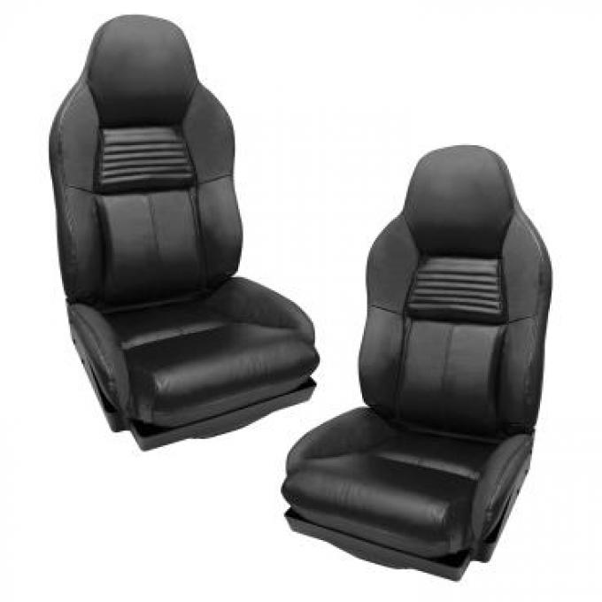 CA 1994-1996 Chevrolet Corvette Leather Seat Covers Standard