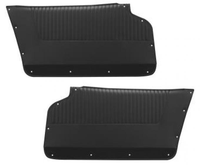 CA 1963-1964 Chevrolet Corvette Door Panels Coupe with Felt