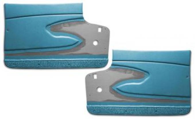 CA 1960-1961 Chevrolet Corvette Door Panels Metal Support