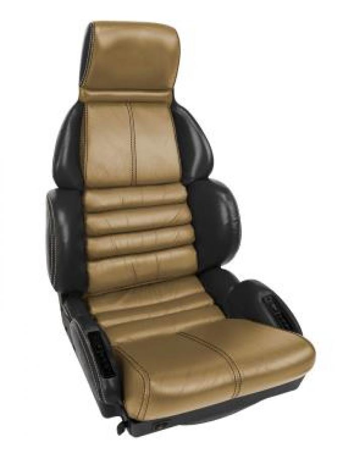 Corvette Custom Leather Seat Covers, Sport 100%, 1989-1992