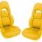 CA 1997-2004 Chevrolet Corvette Leather Seat Covers 100% Leather Sport