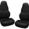 Corvette America 1997-2004 Chevrolet Corvette Leather Seat Covers 100% Leather Standard