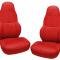 CA 1997-2004 Chevrolet Corvette Leather Seat Covers Standard