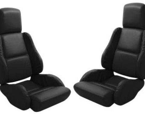 CA 1984-1988 Chevrolet Corvette Leather Like Seat Covers Standard