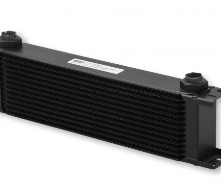 Earl's UltraPro Oil Cooler, Black, 13 Rows, Extra-Wide Cooler, 10 O-Ring Boss Female Ports 813ERL