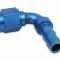 Earl's Auto-Crimp Hose End, 90 Degree, Size -10, Blue 709110ERL