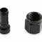 Earl's Auto-Crimp Hose End, Straight, Size -10, Black AT700110ERL