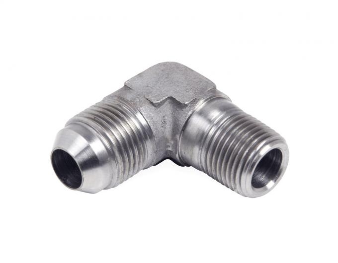 Earl's 90 Degree Elbow Male an -3 to 1/8" NPT, Stainless Steel SS982203ERL