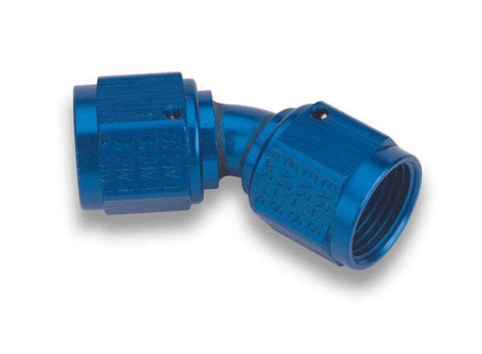 Earl's 45 Degree -16 an Female to Female Swivel 939216ERL