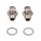 Earl's Straight Transmission Adapter -6 Male to 1/4-18 NPSM Male 940006ERL