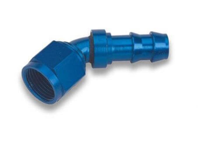 Earl's Super Stock™ 45 Degree -4 Female to 1/4" Barb 704645ERL