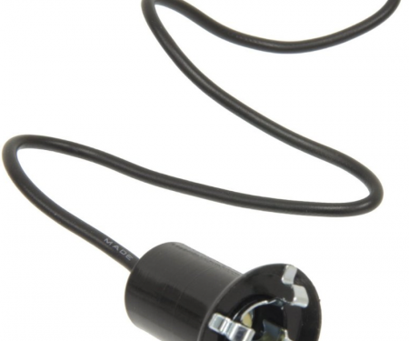 Redline Restomotive® 1953-1977 Chevrolet Corvette Instrument Panel Bulb Socket 1 Wire with 5/8" Hole