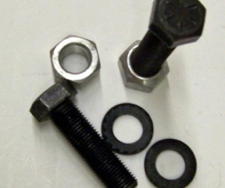 Corvette Front A-Arm/Control Arm Shaft Bolt, Rear Lower Nut and Washer, 1963-1982