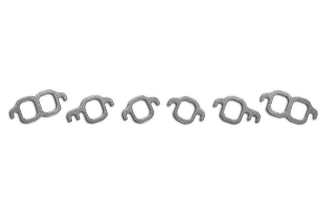 Corvette Exhaust Manifold Gasket Set, Small Block, 1957-1980