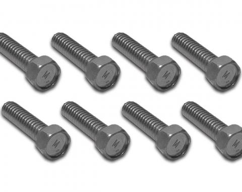 Corvette Valve Cover Bolt Set, Aluminum 8 Piece, 1963-1982