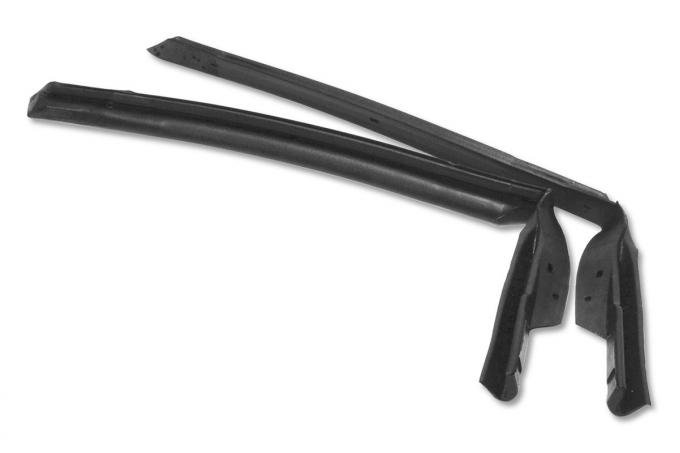 Corvette Weatherstrip, Pillar Posts Complete, Import, 1968-1972