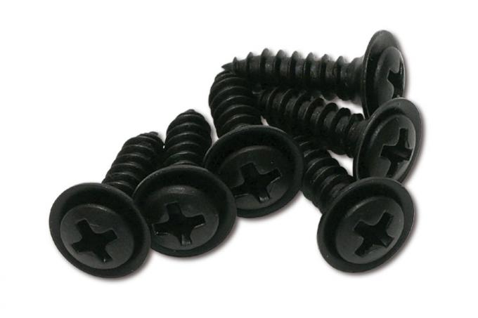 Corvette Windshield Trim Molding Screws, 6 Piece, 1968-1976