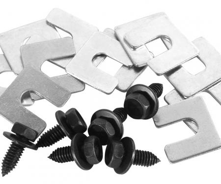 Corvette Radiator Support Bolt & Shim Kit, 18 Piece, 1963-1982