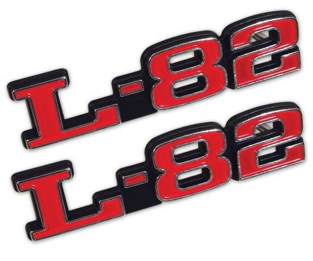 Corvette Emblems, Hood L-82, 1973-1979