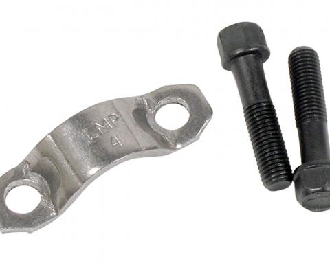 Corvette Driveshaft U-Joint Retainer Strap & Bolts, 1968-1980